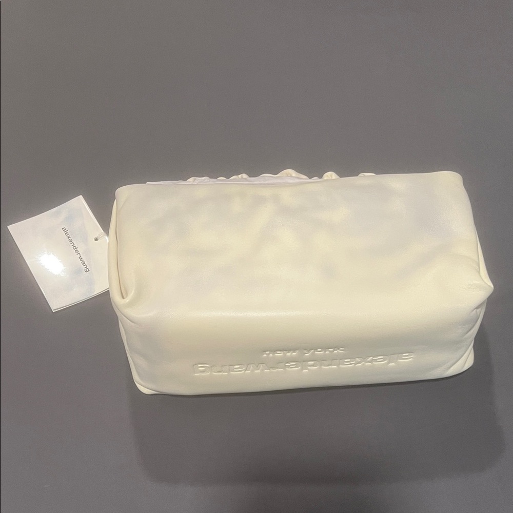 NWT Alexander Wang Ivory Bath & Body Pouch